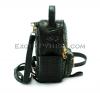 Black color python leather backpack BG-273