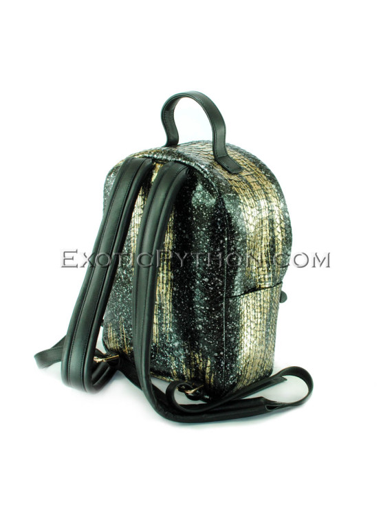 Python leather backpack BG-277