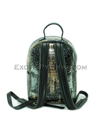 Python leather backpack BG-277