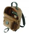 Brown color python leather backpack BG-279