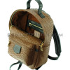 Brown color python leather backpack BG-279