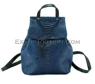Python leather backpack BG-285