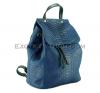 Python leather backpack BG-285