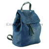 Python leather backpack BG-285