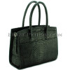 Python leather bag black BG-297