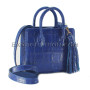  Crocodile leather bag blue color BG-312