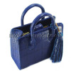  Crocodile leather bag blue color BG-312