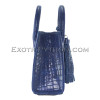  Crocodile leather bag blue color BG-312