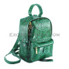 Python leather backpack BG-316