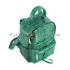 Python leather backpack BG-316