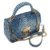 Python leather crossbody  bag BG-319