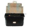 Python leather handbag multi color BG-321