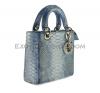 Python leather handbag BG-322