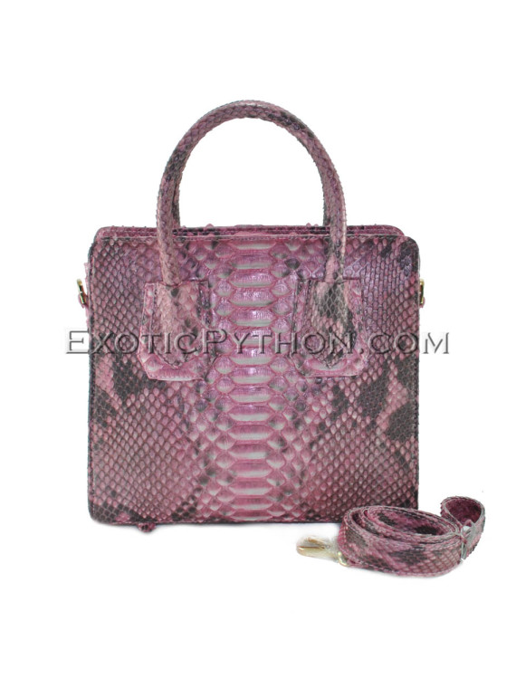 Python leather bag BG-327