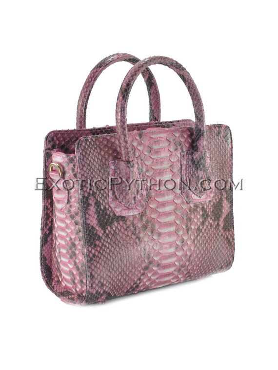 Python leather bag BG-327