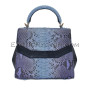 Python leather handbag BG-328