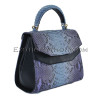 Python leather handbag BG-328