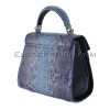 Python leather handbag BG-328