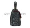Python leather crossbody bag BG-329