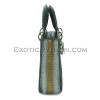 Python leather bag multi color BG-330