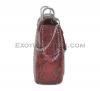 Python leather crossbody bag BG-331