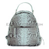 Python leather backpack natural color  BG-332