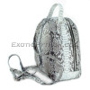 Python leather backpack natural color  BG-332