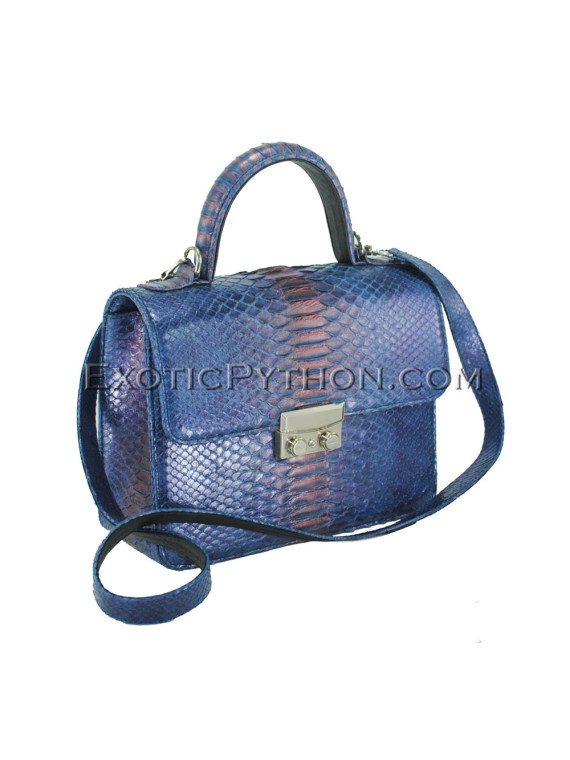 Python leather bag BG-333