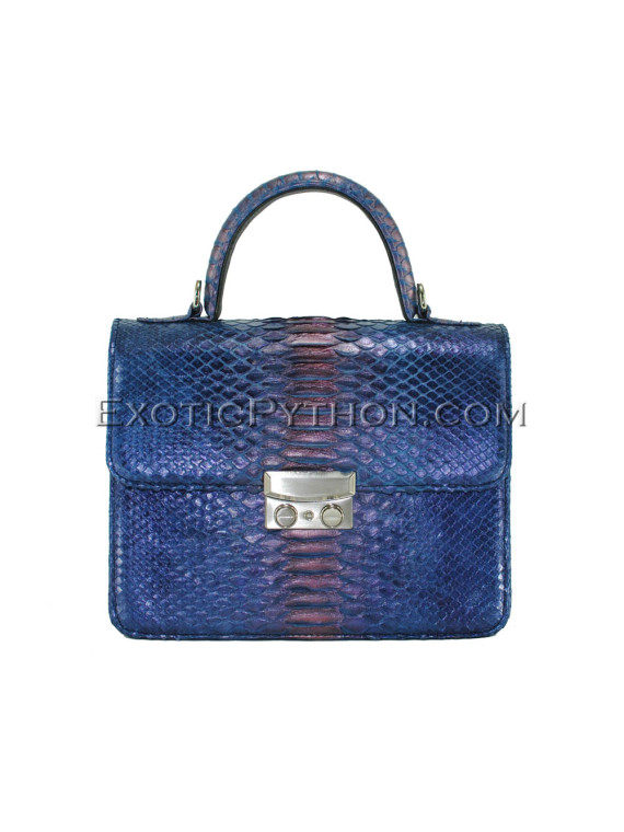 Python leather bag BG-333