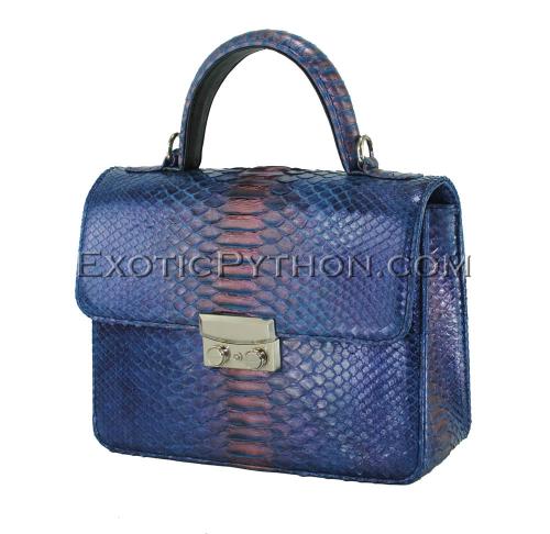 Python leather bag BG-333