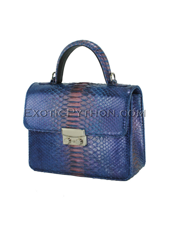 Python leather bag BG-333