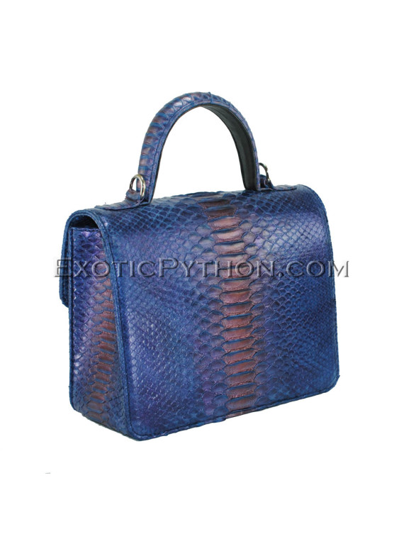 Python leather bag BG-333