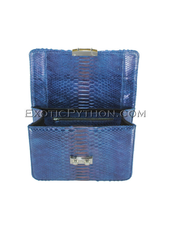 Python leather bag BG-333