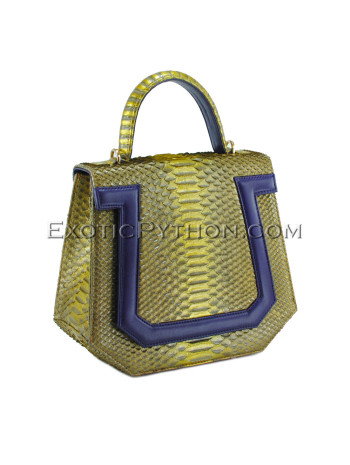 Python leather bag BG-342