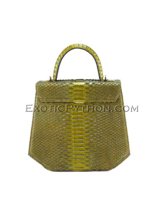 Python leather bag BG-342