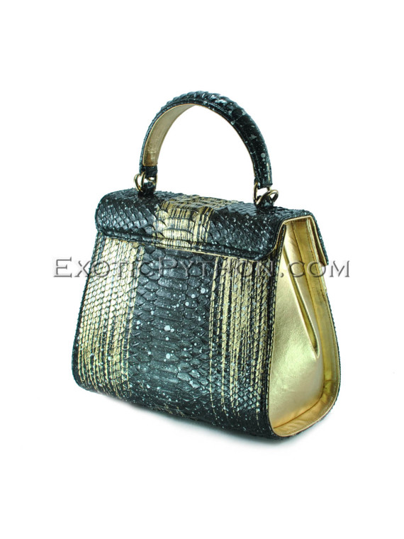 Python leather bag BG-343