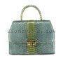 Python leather multi handbag BG-345