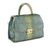 Python leather multi handbag BG-345