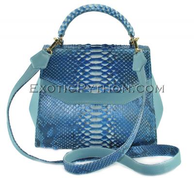 Python leather bag BG-346