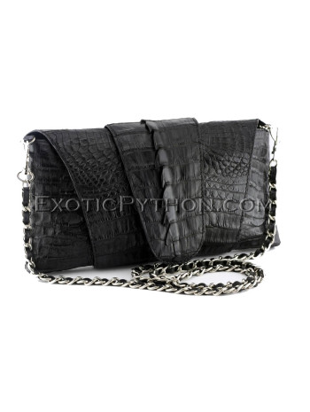 Crocodile leather clutch  CL-195