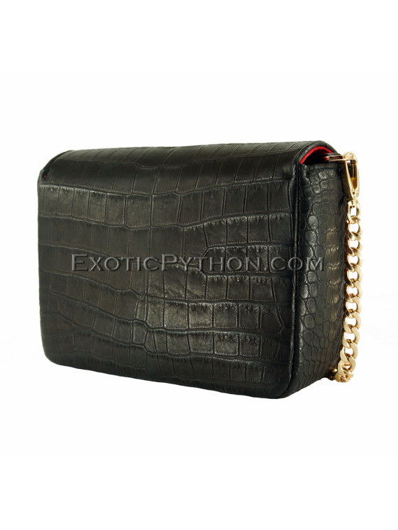 Crocodile leather crossbody bag CL-143