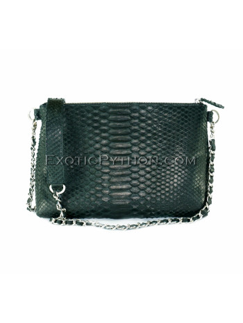 Python leather clutch CL-146 