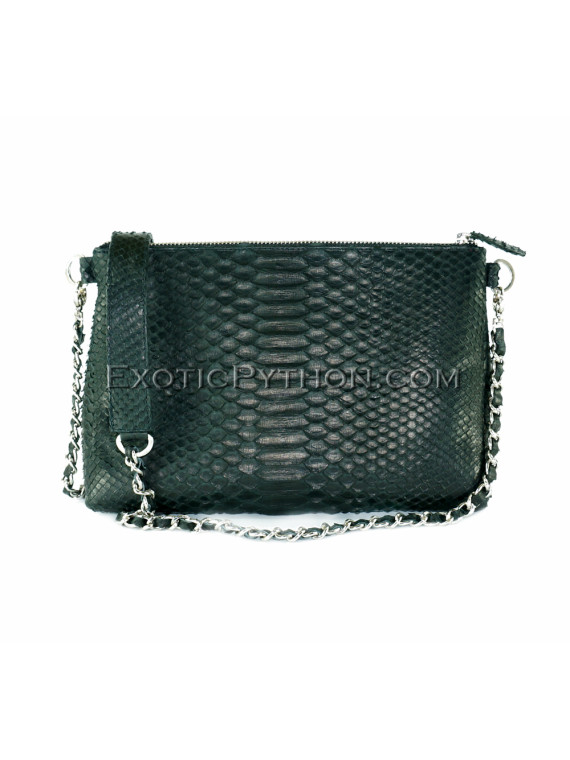 Python leather clutch CL-146 