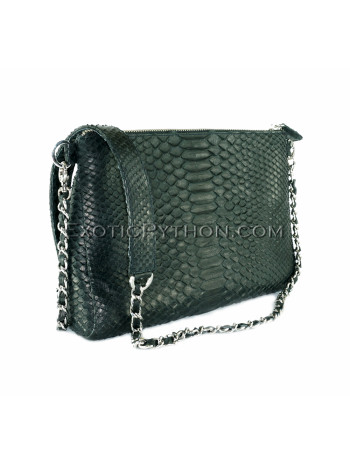 Python leather clutch CL-146 