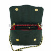 Python leather crossbody bag CL-147