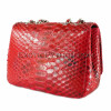 Python leather crossbody bag CL-150