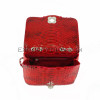 Python leather crossbody bag CL-150