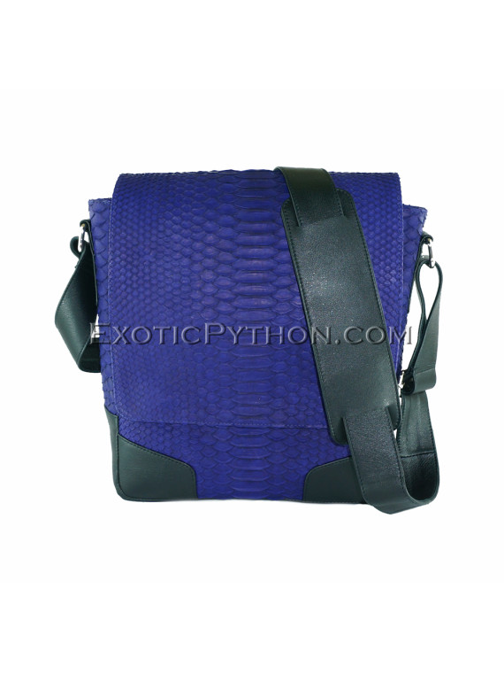 Python crossbody bag Dark Violet CL-152