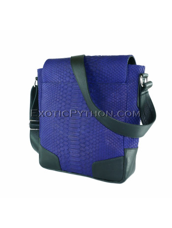 Python crossbody bag Dark Violet CL-152