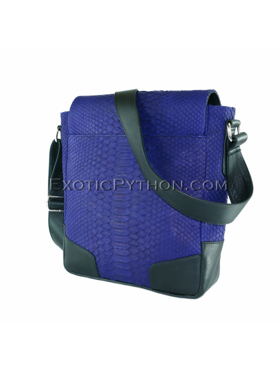 Python crossbody bag Dark Violet CL-152